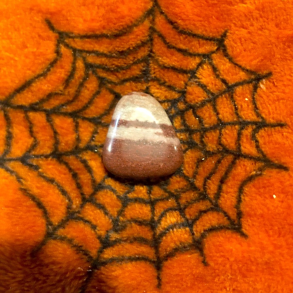 NEW 🔮Shiva Lingam stone, small in size, dark and light brown in color.